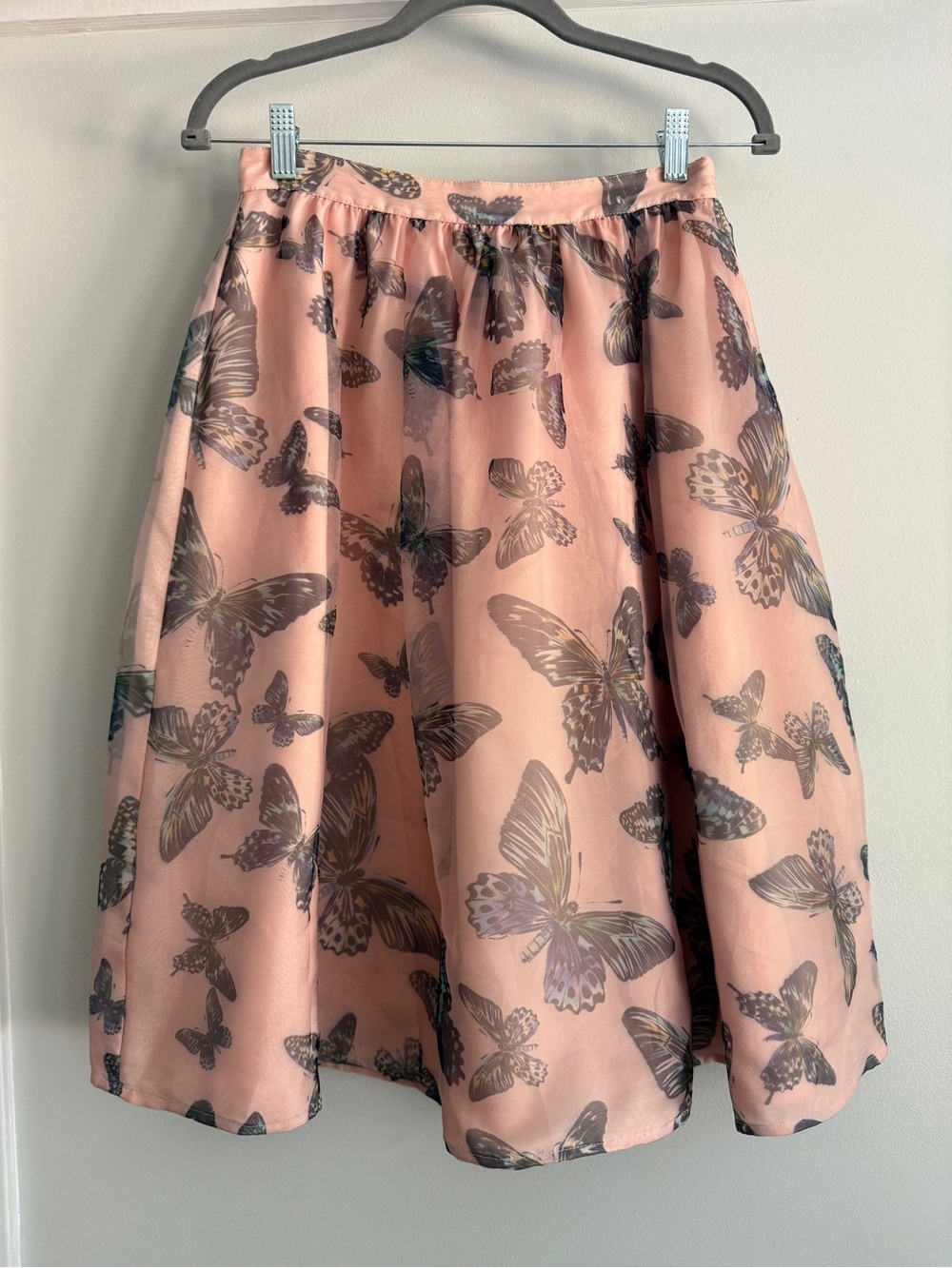 CeCe by Cynthia Steffe Butterfly Print Skirt